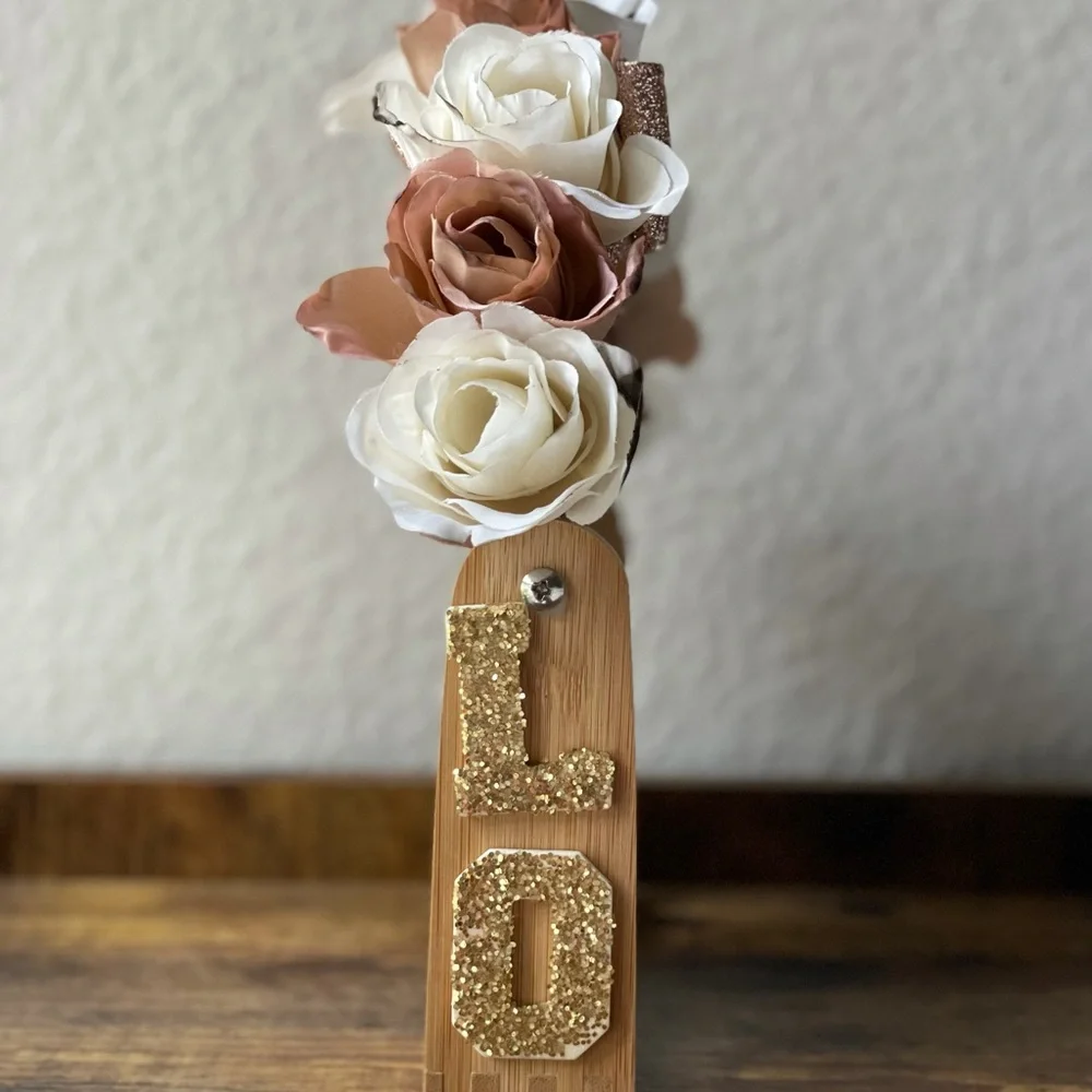 Handmade decorative make up mirror LOVE
